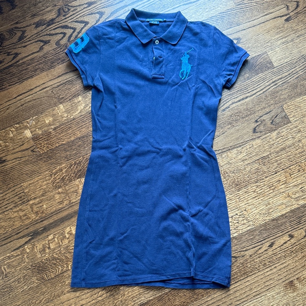 Ralph Lauren Navy Polo Dress